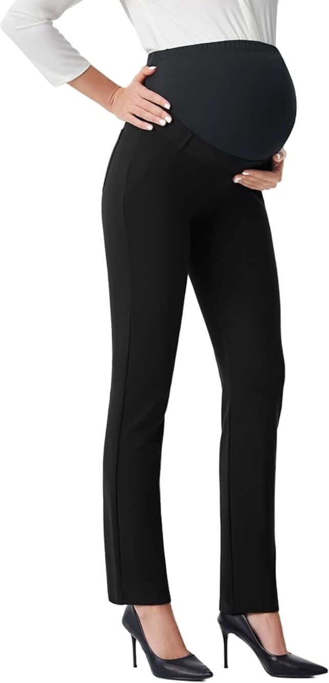 Afitne Black Maternity Pants XL